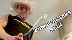 Cum Blasters S1:E4 - Big White Cowboy Cum Cannon Cock Blasting Massive Ropes
