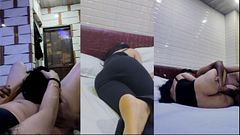 I eat my girlfriend whole pussy and her big Ass