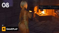 EP8: Armor Bench and Firepit Cauldron - Wicked Island Stone House Upgrades