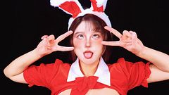 ASMR Hot Christmas Bunny Girl is Your Gift | Helping You Relax by Full Body Massage You