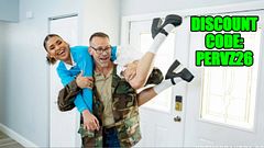 Caught Stealing from Step-Grandpa, He Fucks Me till I Respect Him