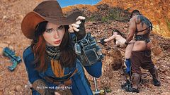 New Fallout Cosplay Porn Sweetie Fox - Sucked And Fucked For A Sip Of Water With A Stranger