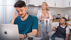 My husband doesn't satisfy me so I use a plumber