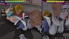 It is Wrestling but in Her We can Do Anything Fuck Girl While wrestling Match (Part 02) Game Play