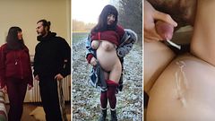 PREGGO gets picked up in the woods by her PRE-BIRTH course instructor 🤰🏻