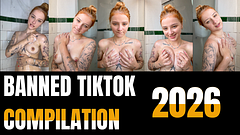 Redhead Latina's Banned Shower Scenes