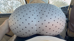 Beautiful Stepsis with Phat Ass and Big Tits getting Naughty in the Car