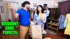 Caught Shoplifting on Black Friday, I Fuck the Employees for Silence