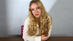 Blonde Schoolgirl JOI
