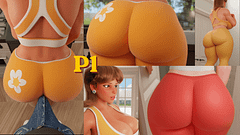 (P1) Mansion Days | Those perfect curves on the girls... Mansion fun begins