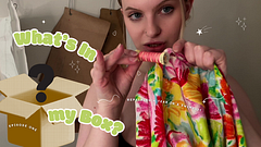 Repairing a torn swimsuit - WHATS IN MY BOX? | Episode 1