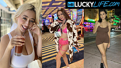 Join Chloe Surreal With Penelope Kay And Roxie Sinner In This Hot Mr Lucky LIFE Compilation