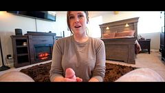 Brothers wife needs money, handjob furious