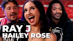 HAILEY ROSE TAKES IT ALL OFF & RAY J WALKS OFF