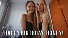 My Wife Let Me Fuck Her Bestie’s Ass as a Birthday Gift | Anal Threesome