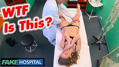 Hot Babe Arrived with Love Balls in her Pussy - Fake Hospital