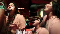 BLOWJOB CHAOS EXPLODES WITH DEEPTHROAT ROAR🥵O.F(OliviaaLotuss)ForFullVid