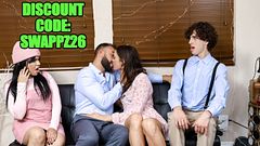 Summer Col and Katrina Colt Swap Their Partners for a Steamy Group Session