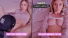 Goddess MILF Slaps My Cock! Worship Her Pussy, Edge, Creampie When She Says!