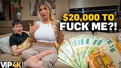 VIP4K. Sex with this Blonde with a Perfect body and Big Tits is worth every dollar