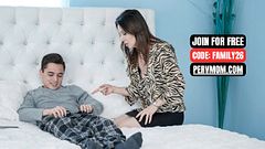 Asian MILF Macy Meadows & Rayveness Share Cock In Hot Threesome
