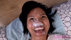 Cum in Nose Facial for Anal Superslut