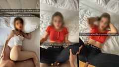 If you think your girlfriend is at the gym, watch this video