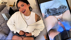 POV: Stepsister wants to make her ex jealous and uses my cock to do it Part 1
