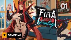 Futa Fucks Femboys Gameplay Part 1 – Leia Meets the Alien Symbiote Onyx