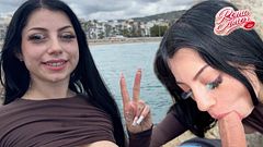 SEX AT MIDDAY IN A PUBLIC BEACH - Facial cumshot