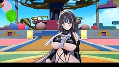 Thicc Elf VTuber Dances KPop | Sugarcoat Nude MMD