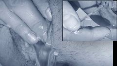 B&W Bursting Bladder - Tried To Catch It All In My Hand!!💦