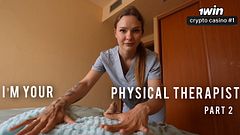 Part 2. Engaged Physiotherapist Gave Me Fuck her Ass for a Bonus.