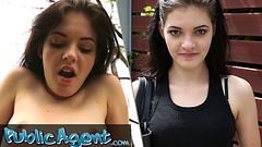 Public Agent - typical Zoomer can't make up her mind but such a tight pussy