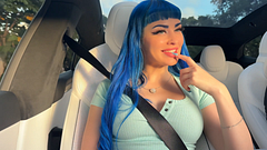 Perfect Sexy Curvy Jewelz Blu Pulls Over To Fuck In Car - Luke Cooper