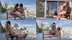 Valentina Nappi x Cherie DeVille - Lesbian by the Pool