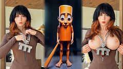 Tung Tung Tung Sahur T3 Cosplay Sweetie Fox Brainrot - Hardcore Pussy And Anal Fuck Cum In Ass