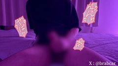 【寸止めオナニー】オホ声出しながらヌルヌルになったちんぽ思いっきり手コキしちゃった…