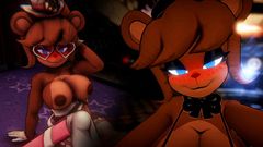 Frenni the Bear wants to have fun with the Night Guard (FRE…