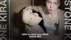HOW to CLEAN your ANUS before having an ANAL SEX. Tutorial