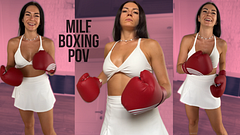 Are U Ready for Boxing with Sexy MILF? POV