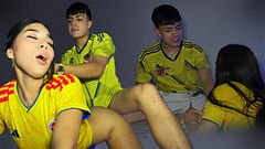 Nuevo reto de los stickers del álbum del Mundial que acabó en ORGASMO ÉPICO