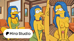 Marge have sex while Homer is gone - The Simpsons