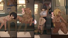 【H GAME】45番電車♡ドットHアニメーションまとめ③ エロアニメ|Dot pixel|Hentai|Anime