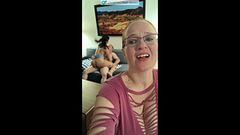 Cuckquean Selfie - Real Wife Films Herself Being Cucked by Hot Athletic Asian Girl Channy Crossfire