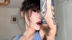 Hairy Armpit Ass Pussy Worship - sniff it