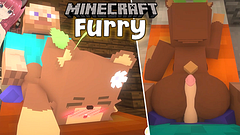 I cum on all the women in town Furry animation - Jazziuu Minecraft Jenny Mod