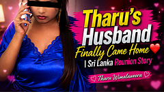 Tharu's Husband Finally Came Home ❤️ | Sri Lanka Reunion Story