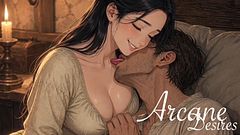 She Burned with Unholy Lust Facing Her Laying Husband