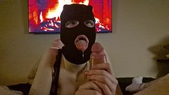Why is it so easy for her to make me cum? She’s guaranteed a mouthful of cum.